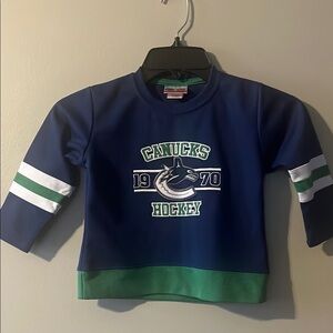 Canucks Kids NHL Jersey - Blue and Green